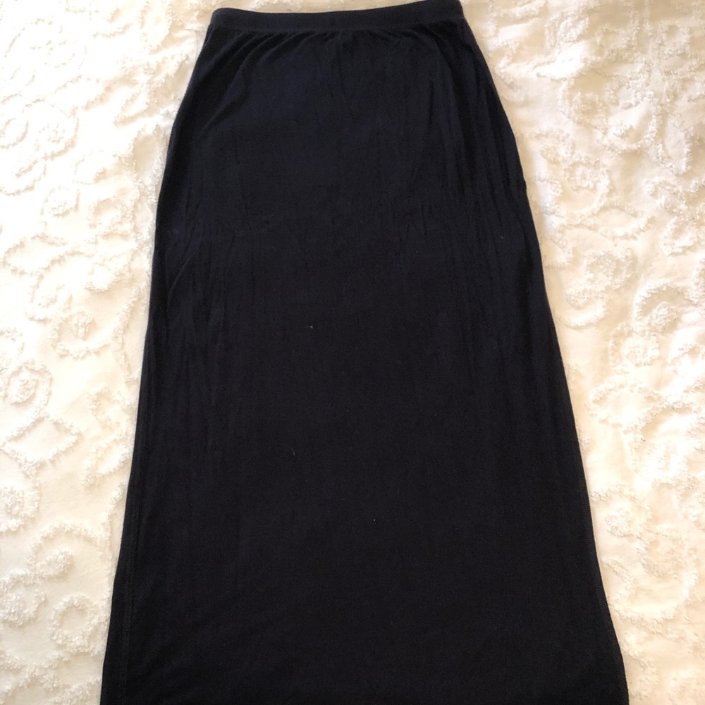 Cotton maxi skirt
